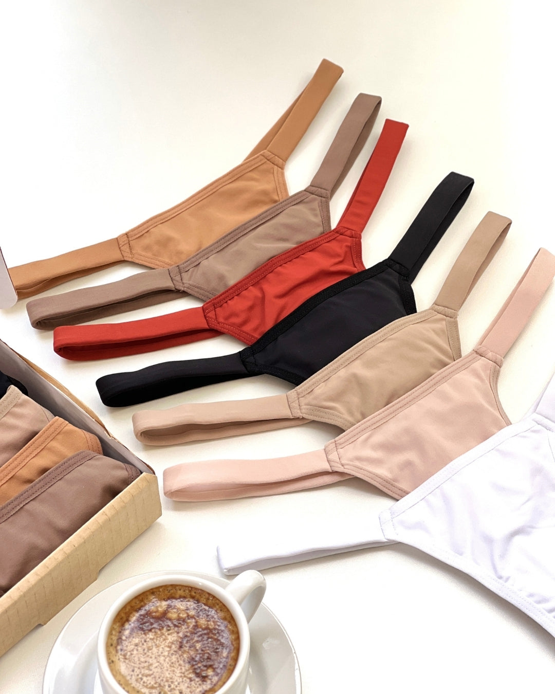 Les Crèmes Microfiber Panty Set — Buy 5, Pay for 4