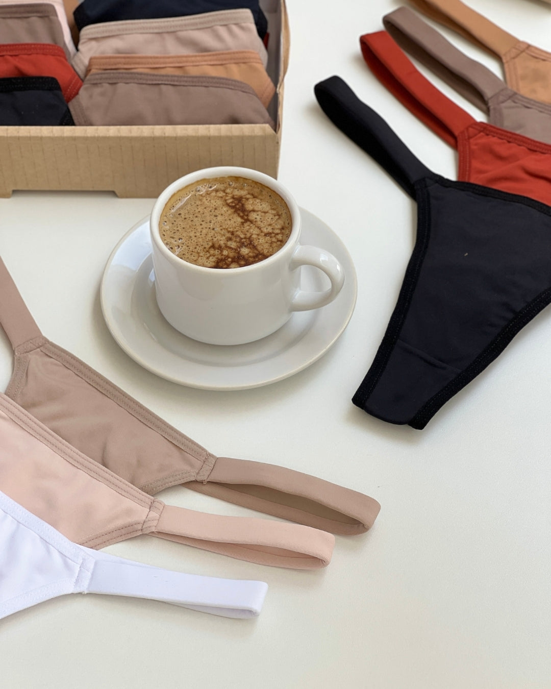 Les Crèmes Microfiber Panty Set — Buy 5, Pay for 4