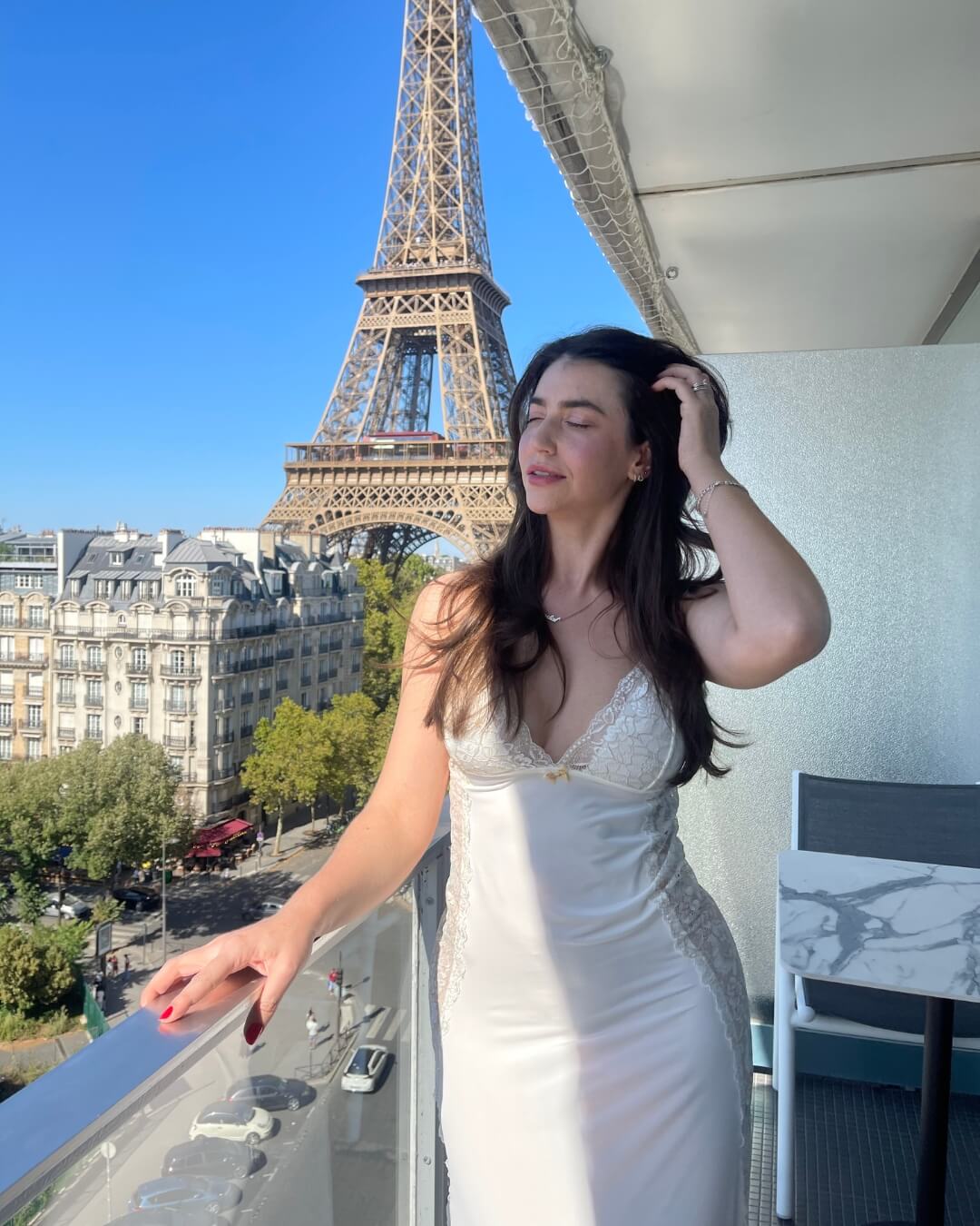 J’adore Set – Long Nightgown and Panty