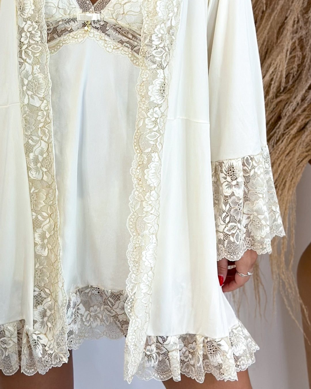 J’adore Set – Nightdress + Robe & Panty