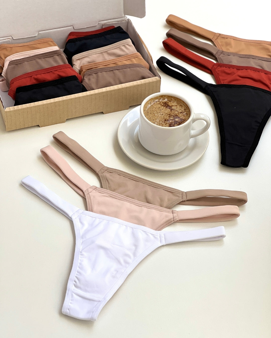Les Crèmes Microfiber Panty Set — Buy 10, Pay for 8
