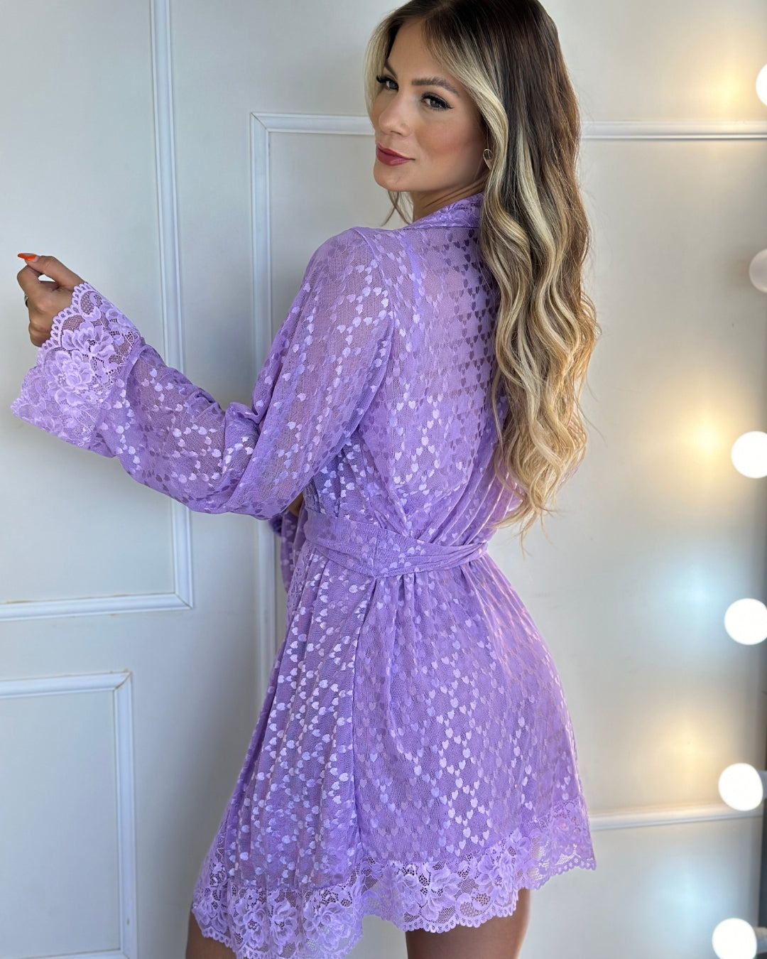 Butterfly Set – Nightdress + Robe & Panty
