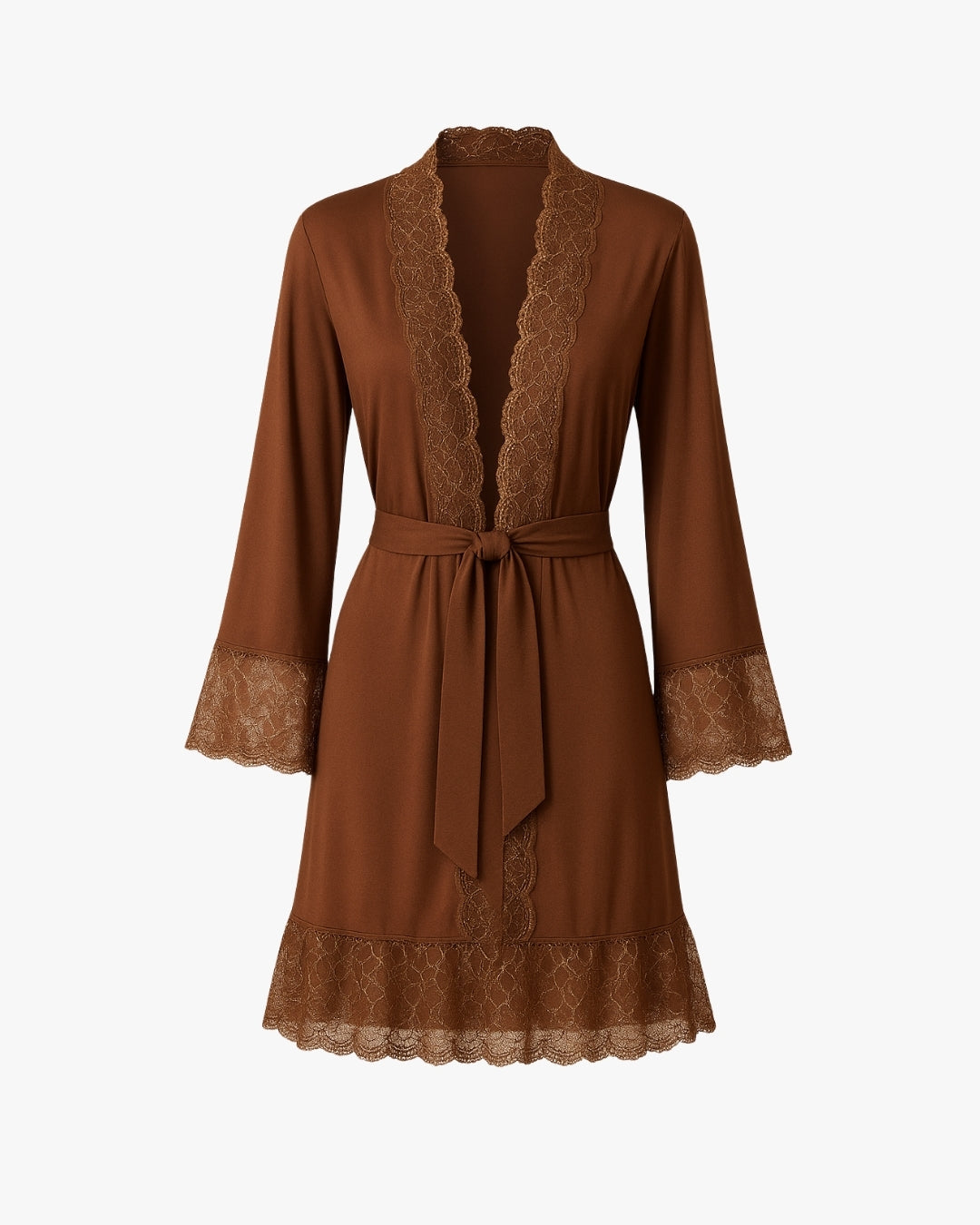Noix Royale Set – Nightgown + Robe & Panty
