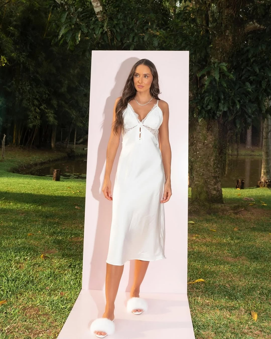 Lune Blanche – Midi Nightdress