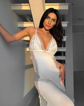 J’adore Set – Long Nightgown and Panty