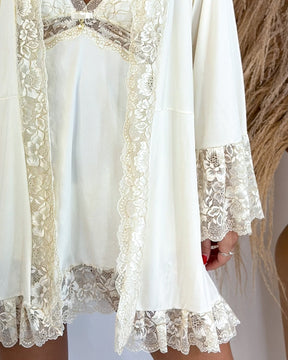 J’adore Set – Nightdress + Robe & Panty