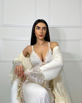 J’adore Set – Long Nightgown and Panty