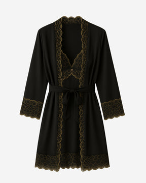 Paco Rabanne Set – Nightdress + Robe & Panty