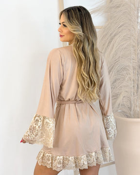 J’Prestige Set – Nightgown + Robe + Panty